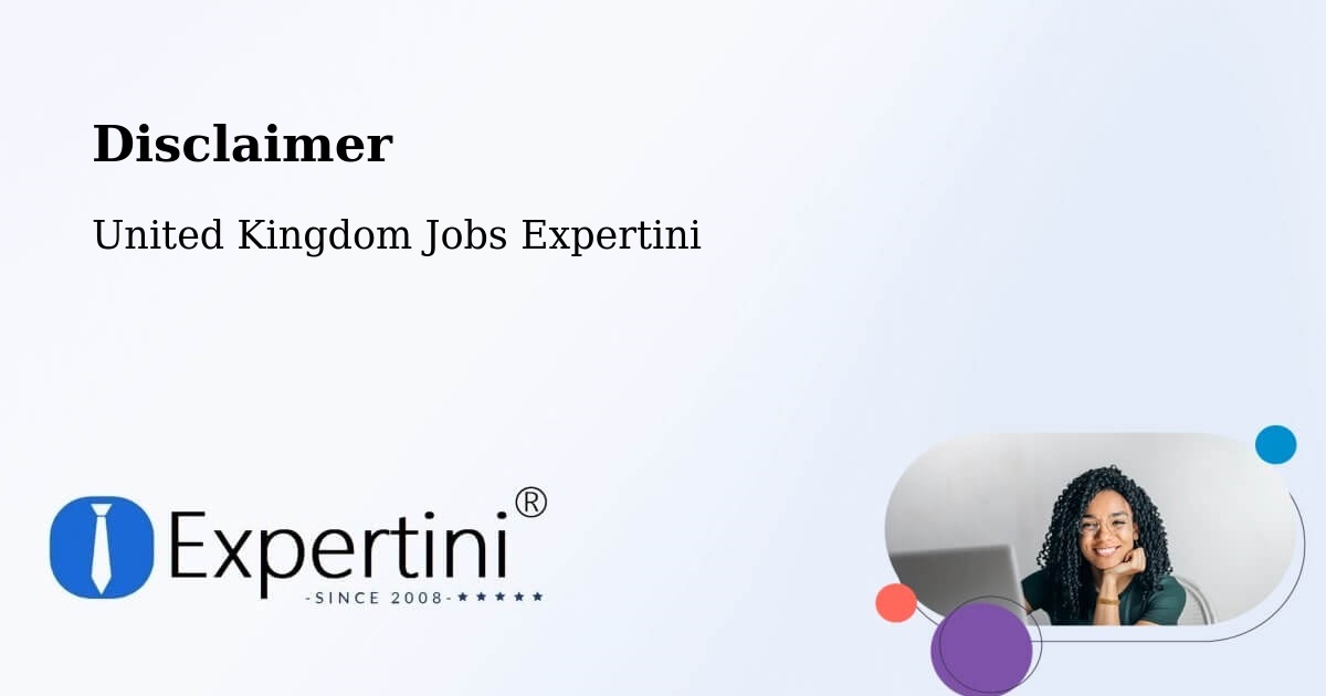 Disclaimer – Frimley - United Kingdom Jobs Expertini