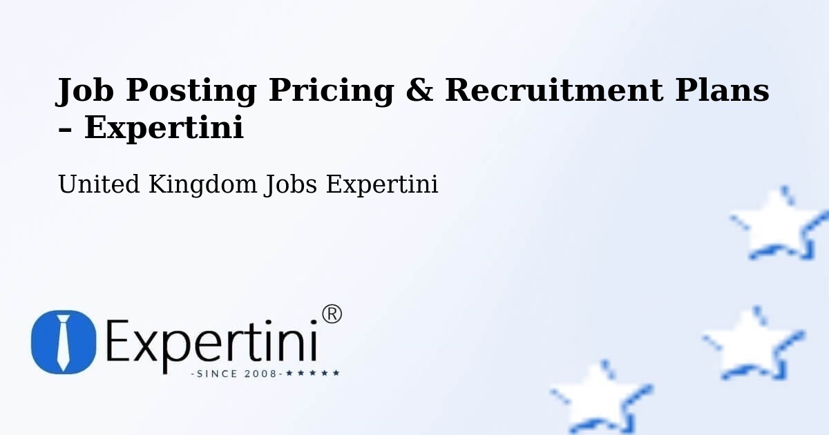 Job Posting Pricing & Recruitment Plans – Frimley - Frimley, United Kingdom Jobs Expertini